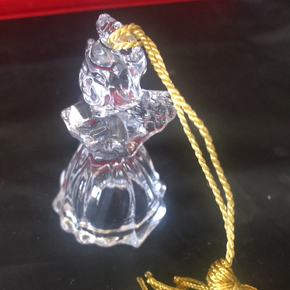 Gorham crystal Angel ornaments in original box; 2.5” H each set of 3 new - Picture 4 of 8